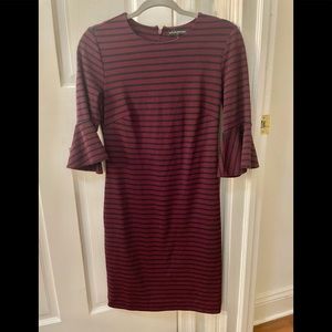 Banana Republic striped work dress